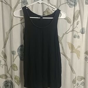 Mossimo Supply Co. Black Tank Top With Chain Detailing